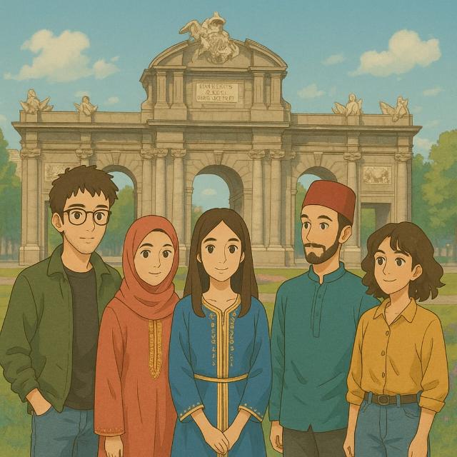 Foto de Moroccans in Madrid